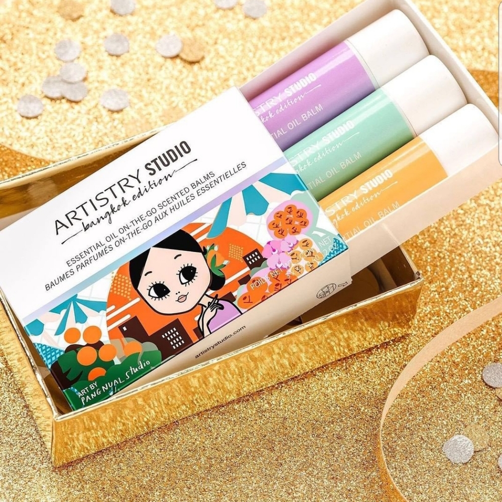 organic, decorative lip balm